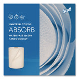 Scott® Essential 100% Recycled Fiber Hard Roll Towel, 1-Ply, 8" x 800 ft, 1.5" Core, Brown, 6 Rolls/Carton (KCC56758) Case of 6