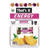 That’s it.® Organic Energy Bars, Tropical Passion Blend, 0.7 oz Bar, 36/Box (GRR22002519) Box of 36