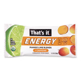 That’s it.® Organic Energy Bars, Mango Lime, 0.7 oz Bar, 36/Box (GRR22002520) Box of 36