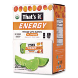 That’s it.® Organic Energy Bars, Mango Lime, 0.7 oz Bar, 36/Box (GRR22002520) Box of 36