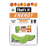 That’s it.® Organic Energy Bars, Mango Lime, 0.7 oz Bar, 36/Box (GRR22002520) Box of 36