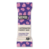 VERB Energy® Caffeinated Energy Bar, Chocolate Chip Cookie Dough, 0.92 oz Bar, 16/Box (GRR22002525) Box of 16