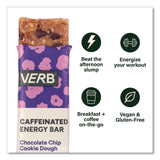 VERB Energy® Caffeinated Energy Bar, Chocolate Chip Cookie Dough, 0.92 oz Bar, 16/Box (GRR22002525) Box of 16