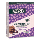 VERB Energy® Caffeinated Energy Bar, Chocolate Chip Cookie Dough, 0.92 oz Bar, 16/Box (GRR22002525) Box of 16