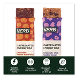 VERB Energy® Caffeinated Energy Bar, Chocolate Peanut Butter Cup and Chocolate Chip Cookie Dough, 0.92 oz Bar, 32/Box (GRR60004178) Case of 2