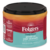 Folgers Simply Smooth Ground Coffee, Gentle On Your Stomach, 27 oz Canister, 6/Carton (FOL30446CT) Case of 6