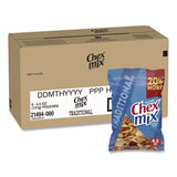 Chex Mix® Snack Mix Savory Traditional, 4.5 oz Bag, 8/Box (AVTSN21494) Box of 8