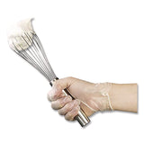 AMMEX® Professional Vinyl Exam Gloves, Powder-Free, Large, Clear, 100/Box (AXCVPF66100) Box of 100