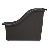 Storex Small Book Bin, 1.5 gal, 4.5" x 11.75" x 8.5", Black, 6/Pack (STX70123E06C) Each