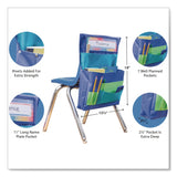 Teacher Created Resources Chair Pocket, 15.5 x 18, Canvas, Blue/Teal/Lime (TCRTCR20970) Each
