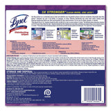 LYSOL® Brand Disinfecting Wipes, 1-Ply, 7 x 7.25, Lavender and Cotton Blossom, White, 80 Wipes/Canister, 6 Canisters/Carton (RAC56264CT) Case of 6