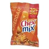Chex Mix® Snacks, Cheddar, 4.5 oz Bag, 8/Carton (OFXSN21553) Case of 8