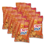 Chex Mix® Snacks, Cheddar, 4.5 oz Bag, 8/Carton (OFXSN21553) Case of 8