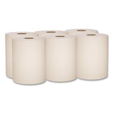 Scott® Essential 100% Recycled Fiber Hard Roll Towel, 1-Ply, 8" x 800 ft, 1.5" Core, Brown, 6 Rolls/Carton (KCC56758) Case of 6