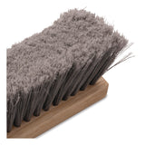 Carlisle Flagged Floor Sweep, 3" Gray Flagged Filament Bristles, 24" Brush, 12/Carton (CFS3621952423) Case of 12