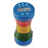 Learning Resources® Time Tracker Visual Timer and Clock, LCD, 5.4 x 8.6 x 2.5, Assorted Colors (LRNLER6900) Each