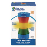 Learning Resources® Time Tracker Visual Timer and Clock, LCD, 5.4 x 8.6 x 2.5, Assorted Colors (LRNLER6900) Each