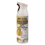 Rust-Oleum® Universal Premium Spray Paint, Metallic Capiz, 11 oz Aerosol Can, 6/Carton (RST371597) Case of 6