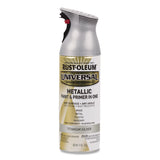 Rust-Oleum® Universal Premium Spray Paint, Metallic Silver, 12 oz Aerosol Can, 6/Carton (RST245220) Case of 6