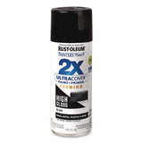 Rust-Oleum® Painter's Touch 2X Ultra Cover Spray Paint, High Gloss Black, 12 oz Aerosol Can (RST331172EA) Each