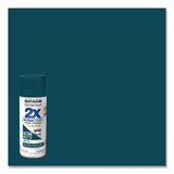 Rust-Oleum® Painter's Touch 2X Ultra Cover Spray Paint, Ultra Matte Teal, 12 oz Aerosol Can, 6/Carton (RST331185) Case of 6