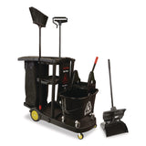 Nexstep Commercial Products Premier Downpress Mop Bucket and Wringer, 35 qt, Black (NCP96998) Each