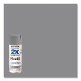 Rust-Oleum® Painter's Touch 2X Ultra Cover Spray Paint, Flat Gray, 12 oz Aerosol Can, 6/Carton (RST334017) Case of 6