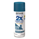 Rust-Oleum® Painter's Touch 2X Ultra Cover Spray Paint, Ultra Matte Blue, 12 oz Aerosol Can (RST331188EA) Each