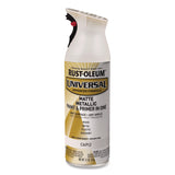 Rust-Oleum® Universal Premium Spray Paint, Metallic Capiz, 11 oz Aerosol Can (RST371597EA) Each