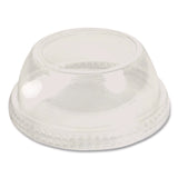Plastifar PET Lids, Fits 5 oz and 8 oz Sundae Cup, 100/Sleeve, 10/Sleeves/Carton (PST18431) Case of 1000
