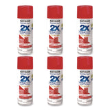 Rust-Oleum® Painter's Touch 2X Ultra Cover Spray Paint, High Gloss Strawberry Fields, 12 oz Aerosol Can, 6/Carton (RST331180) Case of 6