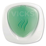 Vicks® Waterless Tabletop Vaporizer Plus,1.9 x 5.3 x 7.5, White/Mint Green (HWLV1800BXNV2) Each