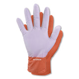 GloveWorks® by AMMEX® Ultra Industrial Flock-Lined Nitrile Disposable Gloves, Medium, 8 mil Thick, 9.06" Long, Orange, 50/Box, 10 Boxes/Carton (AXCGWUOFN44050) Case of 500