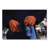 GloveWorks® by AMMEX® Ultra Industrial Flock-Lined Nitrile Disposable Gloves, X-Large, 6 mil Thick, 9.06" Long, Orange, 50/Box, 10 Boxes/Carton (AXCGWUOFN48050) Case of 500