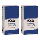 GOJO® SHOWER UP Soap and Shampoo, Clean, 5,000 mL Refill Bag, 2/Carton (GOJ753002CT) Case of 2