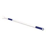 HOSPECO® Sphergo Telescoping Pole, 38" to 62", White/Blue (HOS2505SPHTPS2) Each