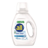 all® Free Clear HE Laundry Detergent, Unscented, 30 oz Bottle, 6/Carton (DIA47427) Case of 6