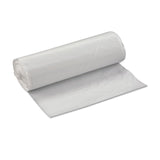 Inteplast Group High-Density Interleaved Commercial Can Liners, 33 gal, 17 microns, 33" x 40", Clear, 25 Bags/Roll, 10 Rolls/Carton (IBSS334017N) Case of 250