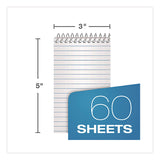 Ampad® Memo Pads, Assorted Cover Colors, Narrow Rule, (60) White 3 x 5 Sheets, Dozen (AMP25087) 1 Dozen