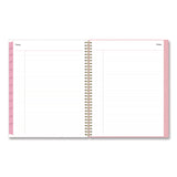 Blue Sky® Mimi Pink Weekly/Monthly Planner, Floral Artwork, 11 x 8.5, Pink/Blue/Rose Cover, 12-Month (Jan to Dec): 2026 (BLS137264) Each