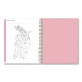 Blue Sky® Mimi Pink Weekly/Monthly Planner, Floral Artwork, 11 x 8.5, Pink/Blue/Rose Cover, 12-Month (Jan to Dec): 2026 (BLS137264) Each