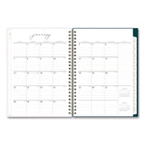 Blue Sky® Life Note-It Dania Weekly/Monthly Planner, Floral Artwork, 8.63 x 5.88, Teal/Pink/Blue Cover, 12-Month (Jan to Dec): 2026 (BLS139478) Each