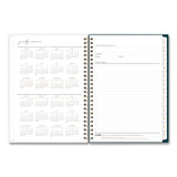 Blue Sky® Life Note-It Dania Weekly/Monthly Planner, Floral Artwork, 8.63 x 5.88, Teal/Pink/Blue Cover, 12-Month (Jan to Dec): 2026 (BLS139478) Each