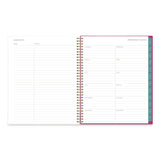 Blue Sky® Kelly Ventura Magenta Bloom Weekly/Monthly Planner, Floral Artwork, 11 x 8.5, Multicolor Cover, 12-Month (Jan to Dec): 2026 (BLS140945) Each