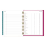 Blue Sky® Kelly Ventura Magenta Bloom Weekly/Monthly Planner, Floral Artwork, 11 x 8.5, Multicolor Cover, 12-Month (Jan to Dec): 2026 (BLS140945) Each