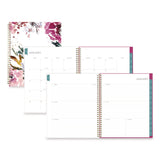 Blue Sky® Kelly Ventura Magenta Bloom Weekly/Monthly Planner, Floral Artwork, 11 x 8.5, Multicolor Cover, 12-Month (Jan to Dec): 2026 (BLS140945) Each
