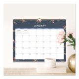 Blue Sky® Ashlyn Monthly Wall Calendar, Floral Artwork, 15 x 12, White/Blue/Pink Sheets, 12-Month (Jan to Dec): 2026 (BLS148617) Each