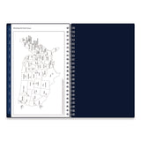Blue Sky® Passages Weekly/Monthly Planner, 8 x 5, Navy Cover, 12-Month (Jan to Dec): 2026 (BLS148657) Each