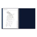 Blue Sky® Passages Weekly Appointment Book and Monthly Planner, 11 x 8.5, Navy Cover, 12-Month (Jan to Dec): 2026 (BLS148658) Each