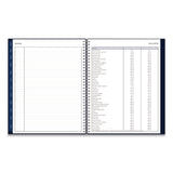 Blue Sky® Passages Weekly/Monthly Planner, 11 x 8.5, Navy Cover, 12-Month (Jan to Dec): 2026 (BLS148659) Each